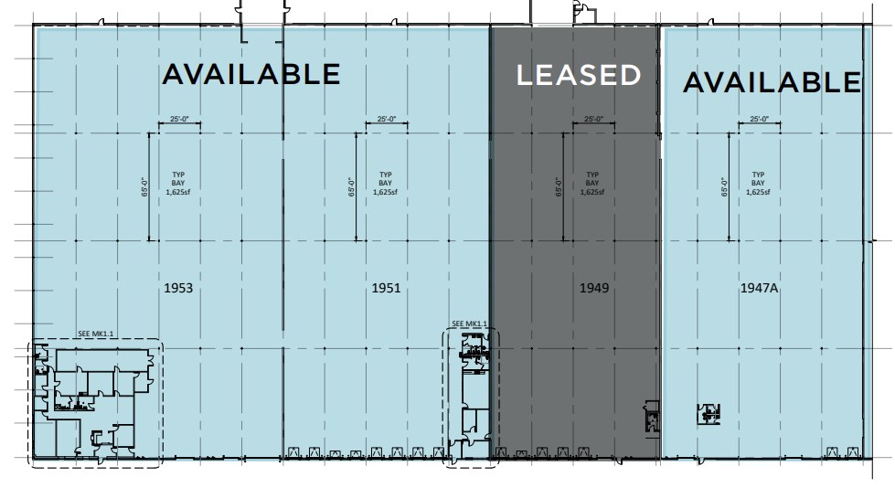 Site plan — 1947-1953 N Delaney Road
