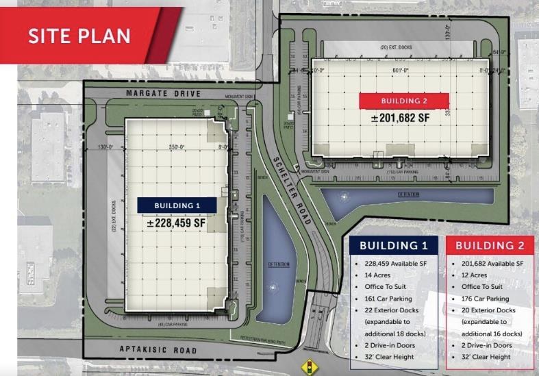 Site plan — 625 Schelter Road