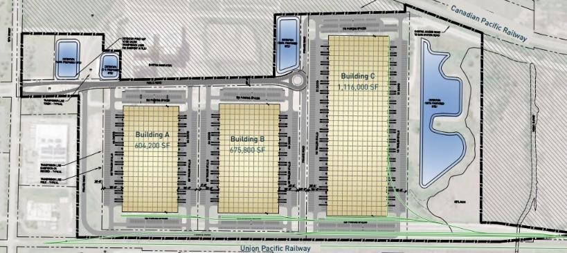 Site plan — 9423 Koessl Court